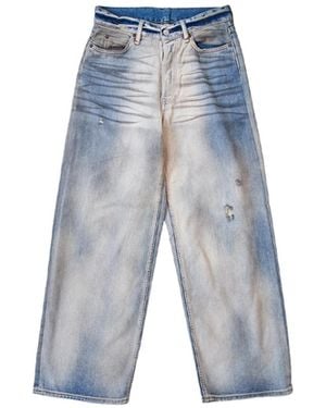 Acne Studios Light Wash 1981 Fit Jeans - Blue