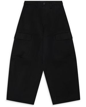Simone Rocha Cargo Balloon Knee Pleat Pants - Black