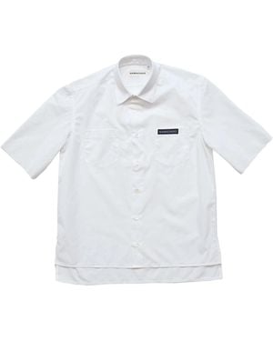 NAMACHEKO Short Sleeve Guardia Shirt - White