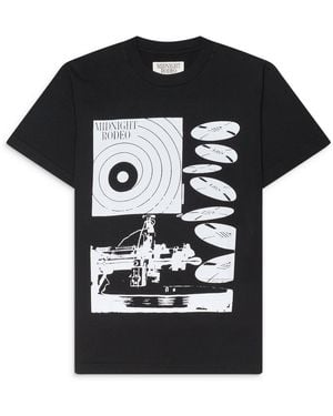 MIDNIGHT RODEO Record Tee - Black