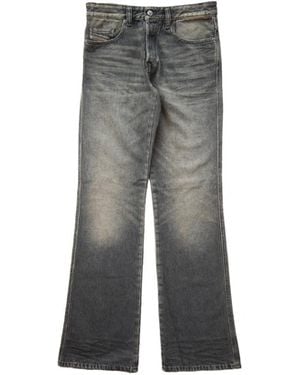 DIESEL 1998 D-Buck Faded Flared Jeans - Gray