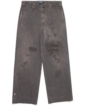 Enfants Riches Deprimes Soso's Repaired Pants - Gray