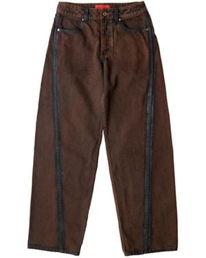 【関税込み】Eckhaus Latta ブラウン Bend ジーンズ BEND-JEAN_OUTLINE_100_M-M.jpg?