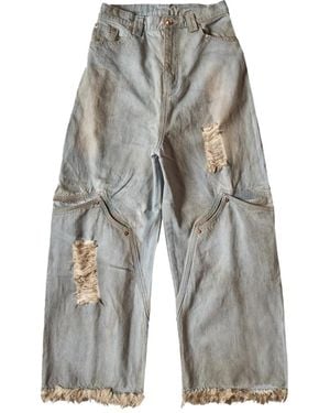 NAMESAKE Antonio Washed Carpenter Jeans - White