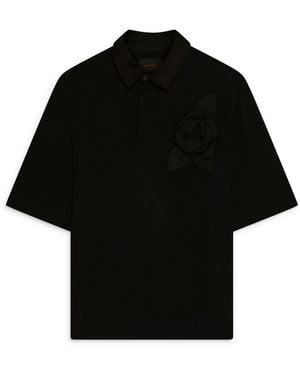 Simone Rocha Pressed Rosette Rugby Jersey - Black