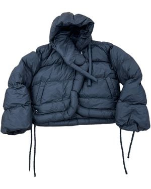 OTTOLINGER Woven Puffer Jacket - Blue