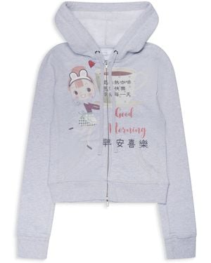 PRAYING Coffee Hoodie - White