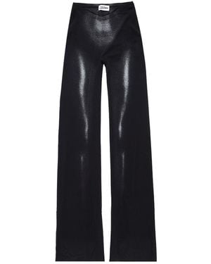 Jean Paul Gaultier Mesh Fluid 'Body Dust' Pant - Black