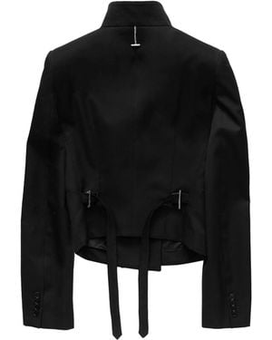 McQueen Shrunken Blazer - Black