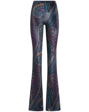 パンツ Etro Chenille Trousers With Multicolor Print P01050790.jpg