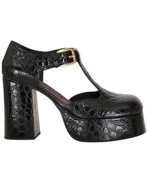 Etro Mary Jane Shoes - Black