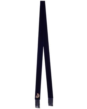 Etro Velvet Paisleyina With Paisley Embellishment - Blue