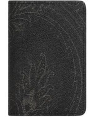 Etro Arnica Document And Card Holder - White