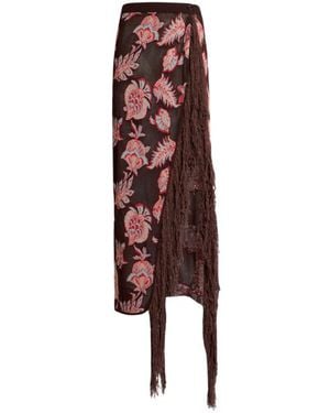 Etro Maxi Skirt - Brown