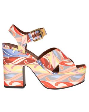 Etro Sandali Platform Summer, Donna, Taglia - Rosa