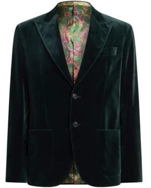 Etro Single-Breasted Jacket - Black