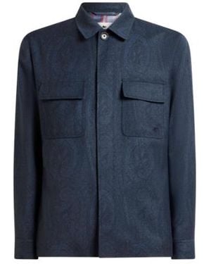 Etro Shacket - Blue
