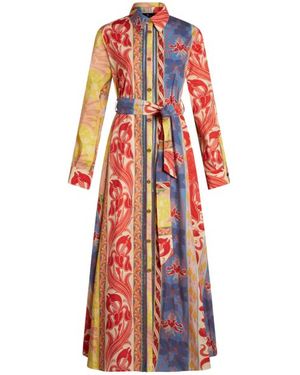 Etro Hemdblusenkleid Summer, Damen, Größe - Rot