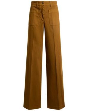Etro Pantaloni Wide Leg - Neutro