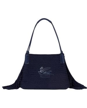 Etro Small Libra Tote Bag - Blue