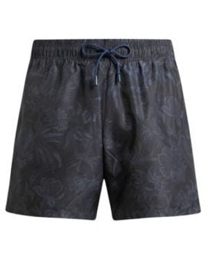 Etro Floral Swim Shorts - Blue