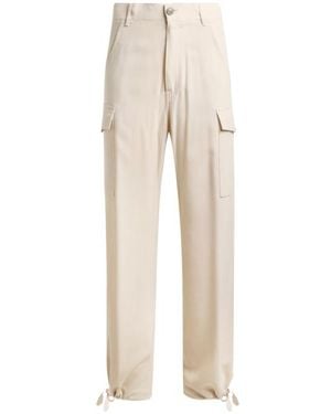 Etro Cargo Pants With Drawstring - Natural