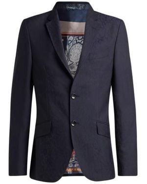 Etro Single-Breasted Jacket - Blue