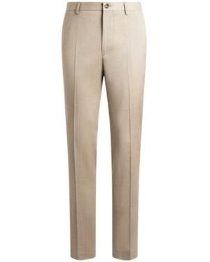 Etro Tailored Wool Trousers - Natural