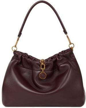 Etro Medium Vela Blossom Bag - Purple