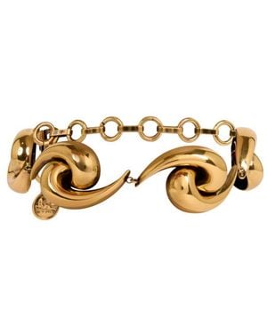 Etro Paisley Choker Necklace - Metallic
