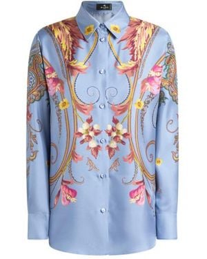 Etro Camicia - Blu