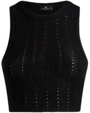 Etro Crop Top - Nero