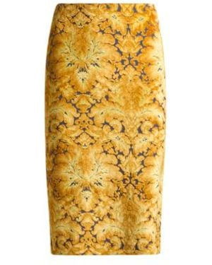 Etro Chenille Jacquard Skirt - Metallic
