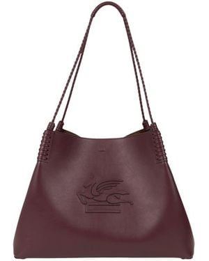 Etro Large Libra Tote Bag - Purple