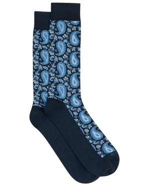 Etro Paisley-Socken, Herren, Größe - Blau