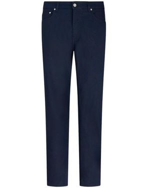 Etro Jacquard Jeans - Blue