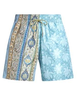 Etro Costume Doppia Fantasia, Uomo, Taglia - Blu