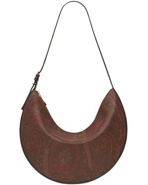 Etro Tasche Hobo Essential Gross - Braun