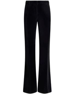Etro Pantalon En Velours De Coton, Femme, Taille - Noir