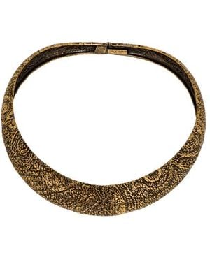 Etro Choker Necklace With Arnica Motif - White