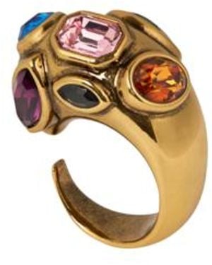Etro Bague Avec Pierres, Femme, Taille - Blanc