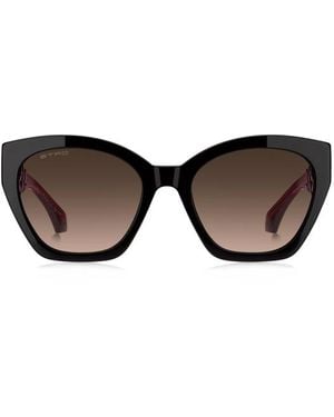 Etro Colour Stripes Sunglasses - Brown