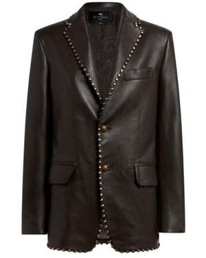 Etro Giacca Monopetto - Nero