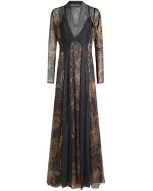 Etro Long Dress - Black