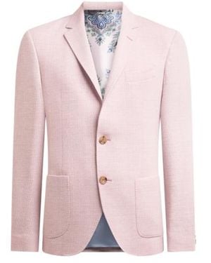 Etro Single-Breasted Jacket - Pink