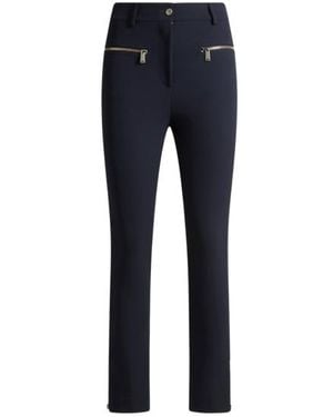Etro Slim-Fit Pants With Zip - Blue