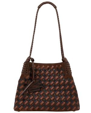 Etro Small Libra Tote Bag - Brown
