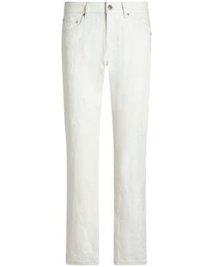 Etro Jacquard Jeans - White