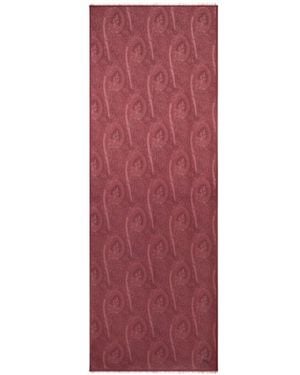 Etro Paisley Scarf - Purple