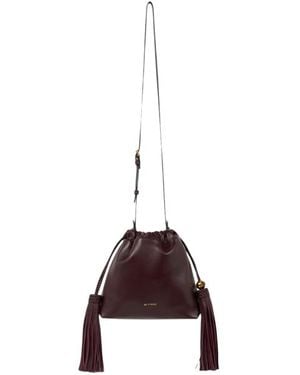 Etro Mini Leather Kalispera Bag With Tassels - Multicolour